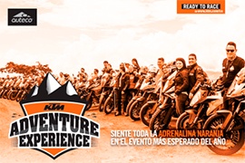 Participa de la KTM adventure experience
