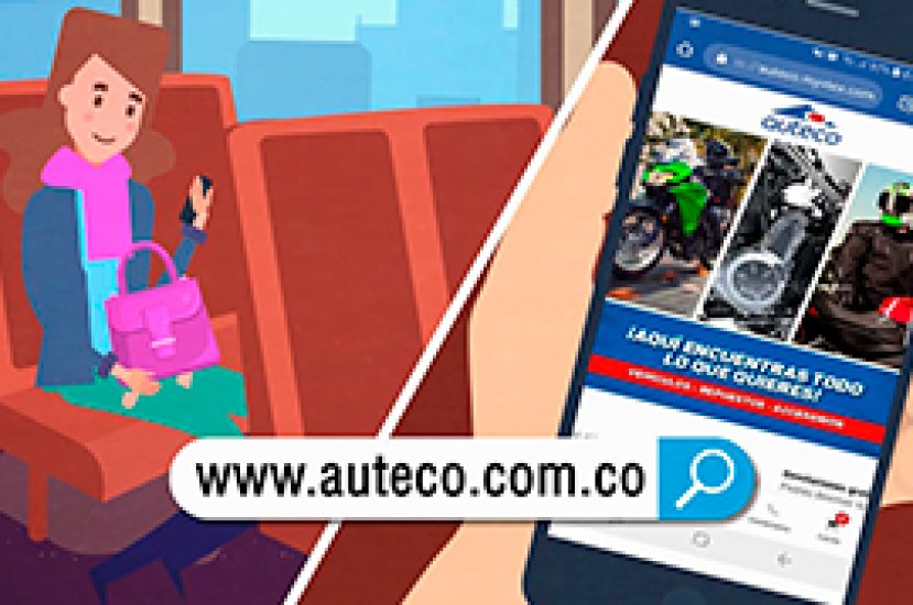 Conoce qué puedes hacer en el nuevo sitio web de Auteco.