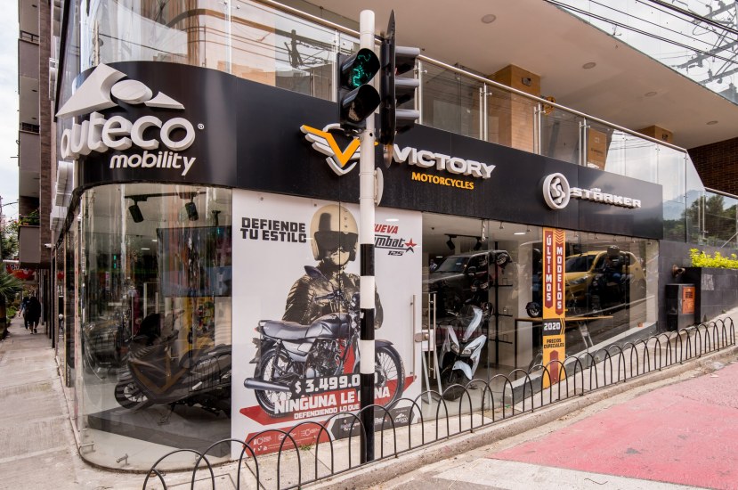 Con un 18,3 % de participación de mercado, Auteco Mobility se convierte en la empresa líder en motos de combustión en Colombia