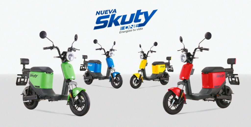 Colores moto electrica Starker Skuty One