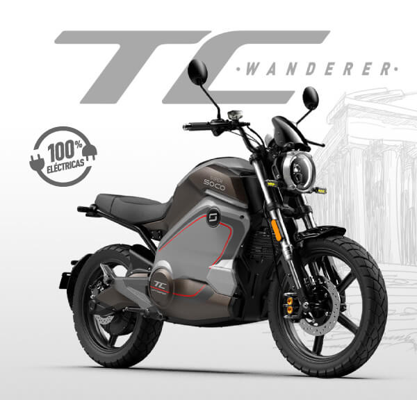 Moto eléctrica Super Soco Tc Wanderer