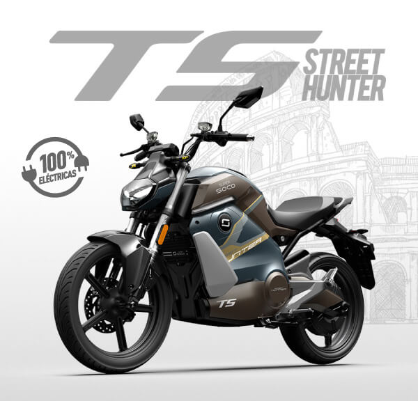 Moto eléctrica Super Soco Ts Street Hunter